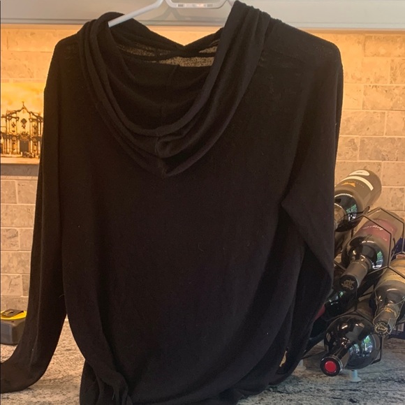 Zyia Active Black Boyfriend Hoodie - Picture 3 of 5